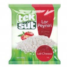 LOR CHEESE(COTTAGE CHEESE/MILK RICOTTA) 500G TEKSUT (TURKISH)